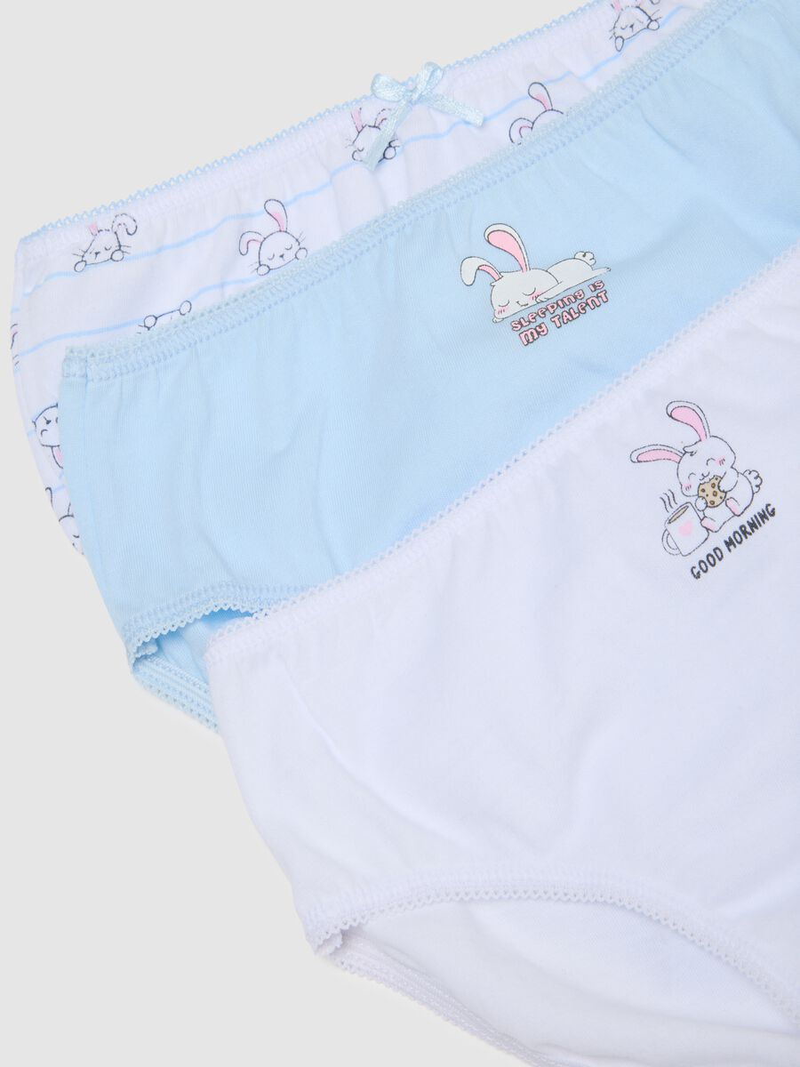 Multicolour pure cotton girls' knickers set_3