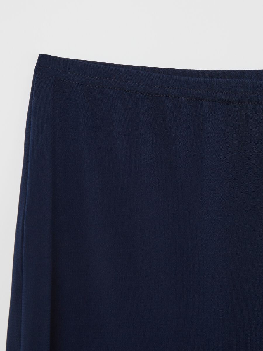 Solid colour maternity trousers_5