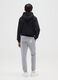 Boy's grey pure cotton jogger pants regular fit_1