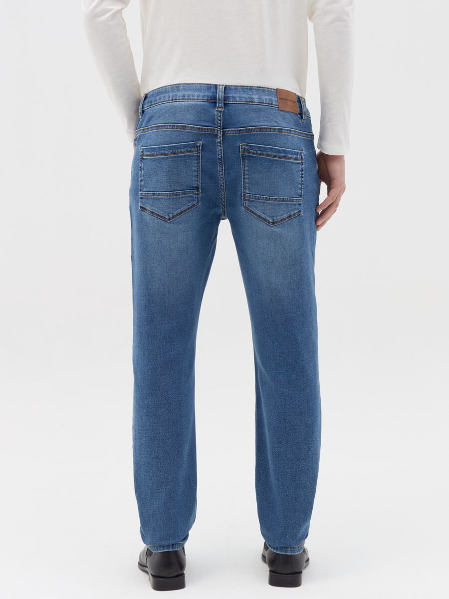 Slim-fit jeans with discolouring_3