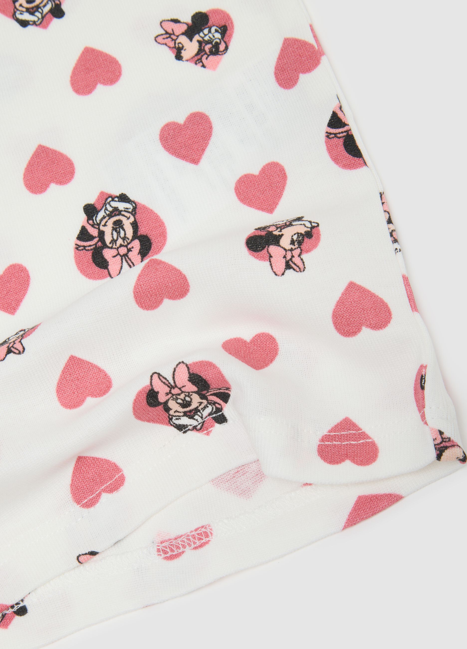 Bipack di canottiere da bambina in puro cotone multicolor