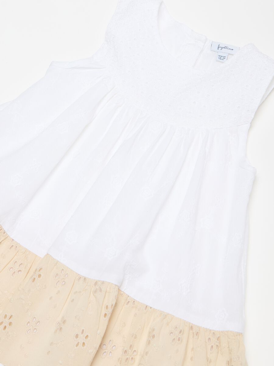 Broderie anglaise dress with flounces_2