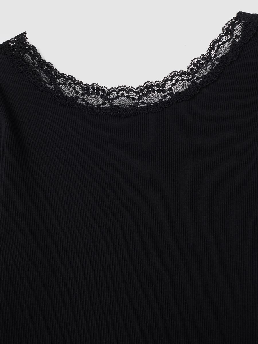 Black pure cotton regular fit jumper_1