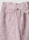 Pink palazzo trousers in pure broderie anglaise cotton_2