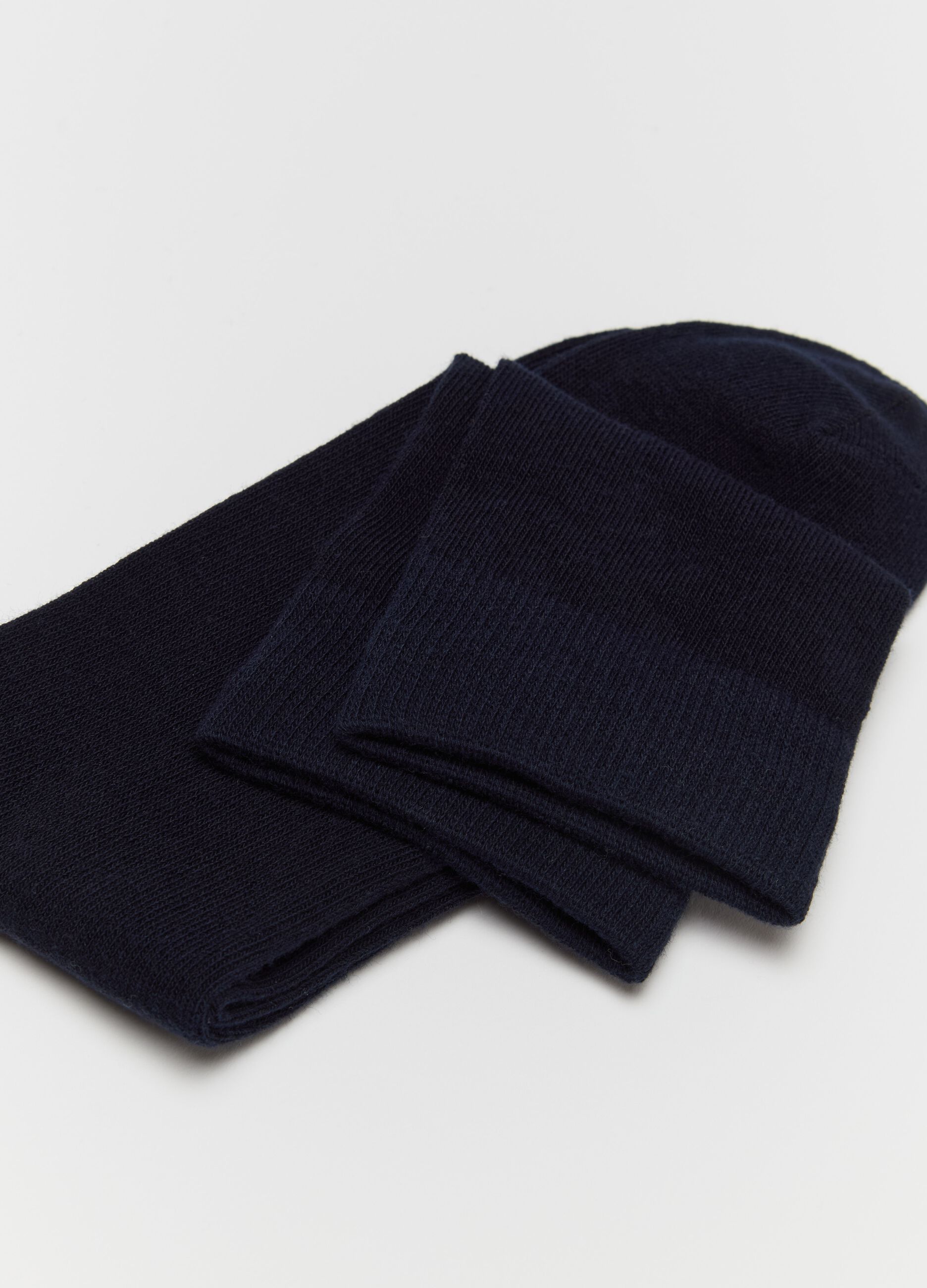 Three-pair pack midi stretch socks