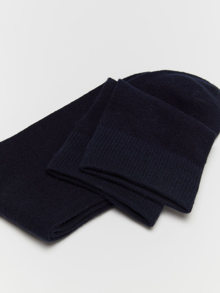 Three-pair pack midi stretch socks_2
