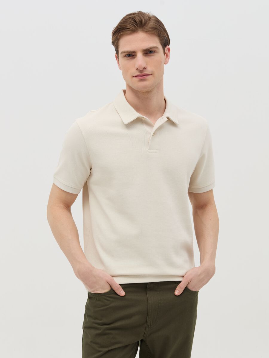 Regular-fit polo shirt in jersey_0