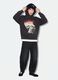 Grey oversized 100% cotton hoodie with &ldquo;A Nightmare On Elm Street&rdquo; print_0