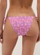 Pink tie-side bikini bottoms in stretch fabric_2