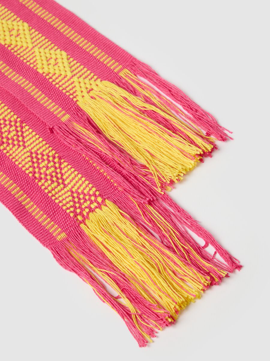 Women's Multicolour Belt Band in Stretch Fabric_2