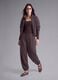 Full-zip viola corta in tessuto soft-touch con collo rialzato ALTAVIA STUDIO_3