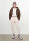 Green Ultralight quilted jacket with hood and zip_0