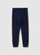 Boys' regular fit blue cotton trousers_4