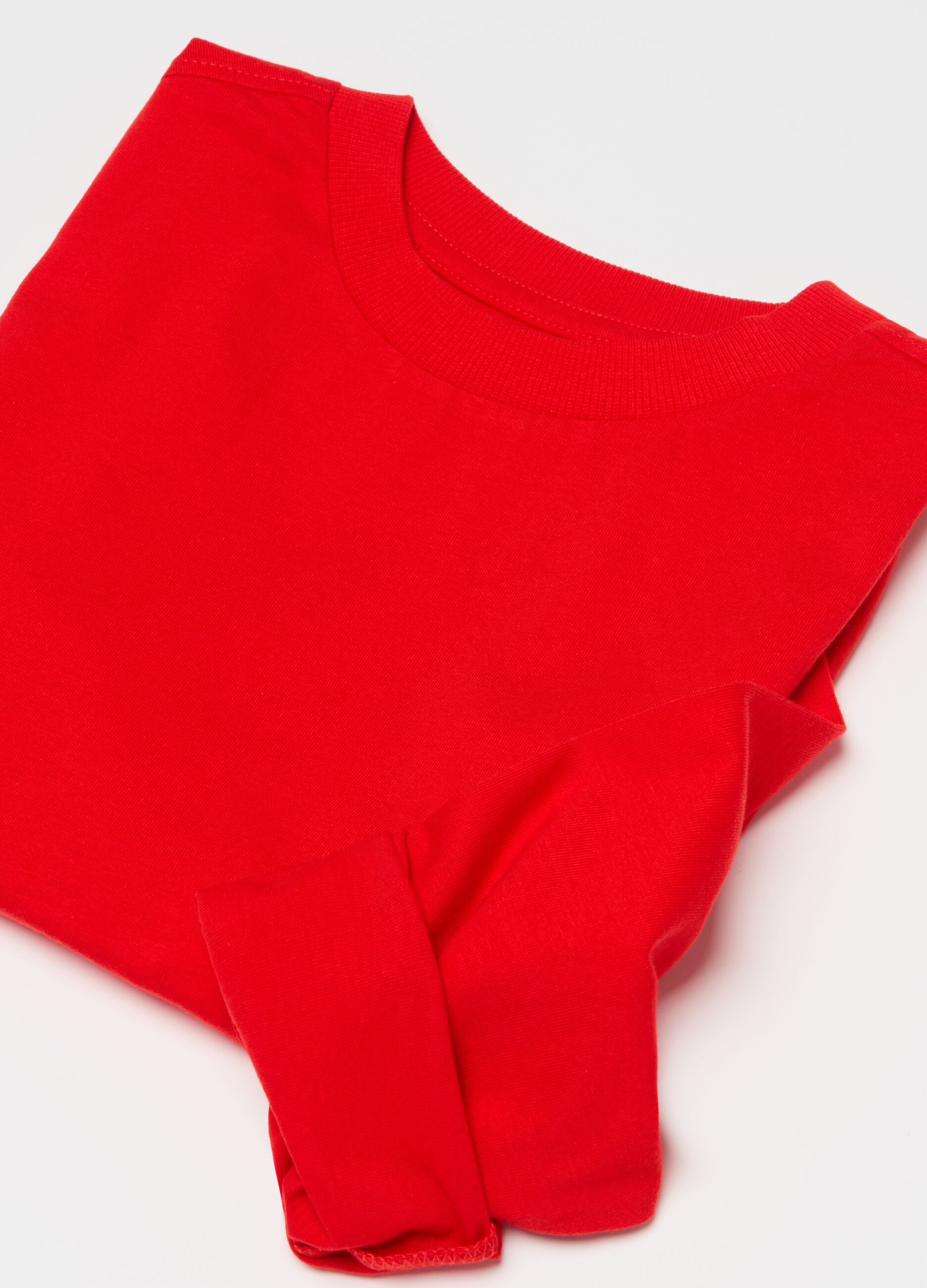 Maglia rossa bambino ovs outlet