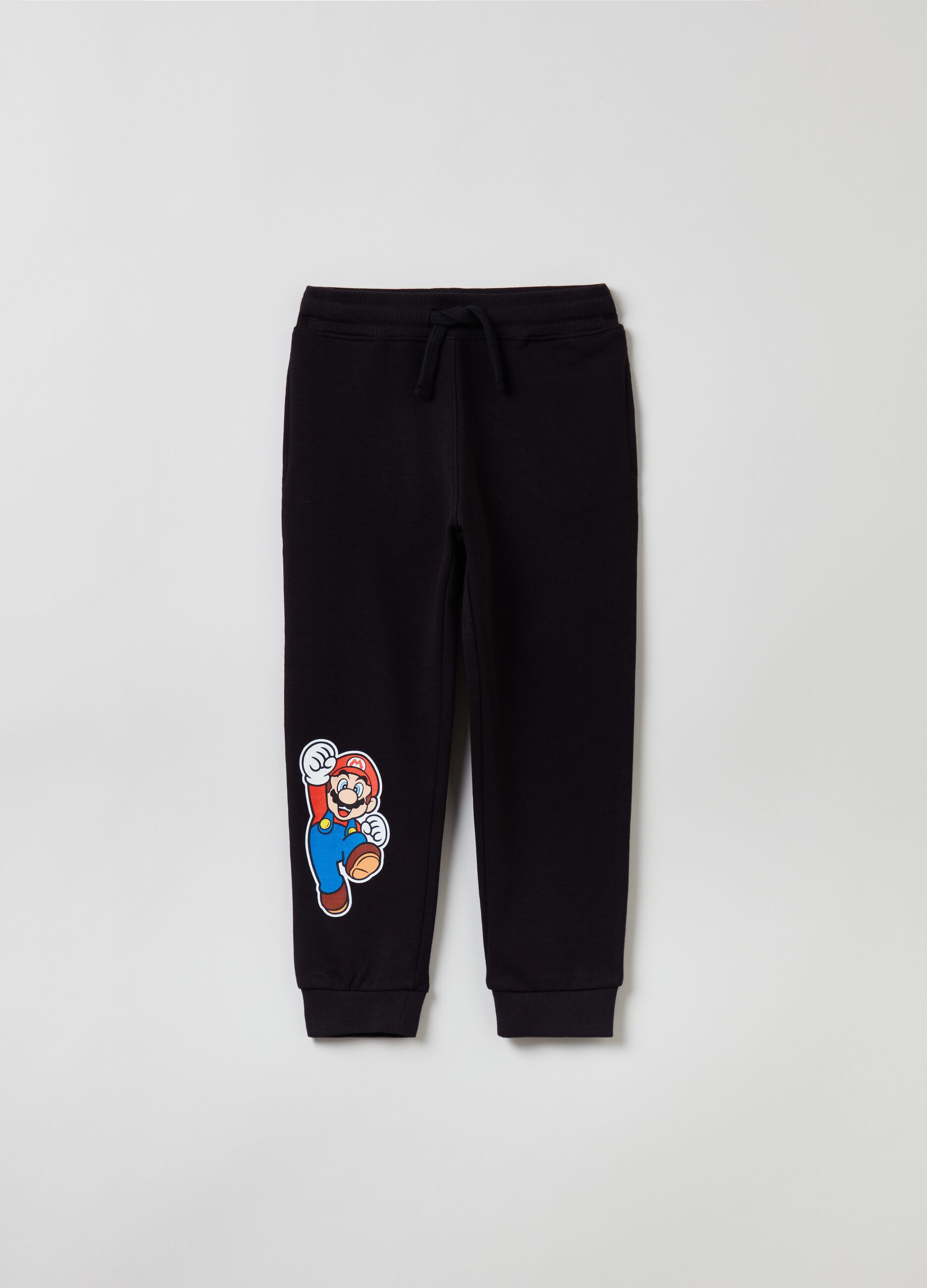 Joggers in cotone con stampa Super Mario™_0