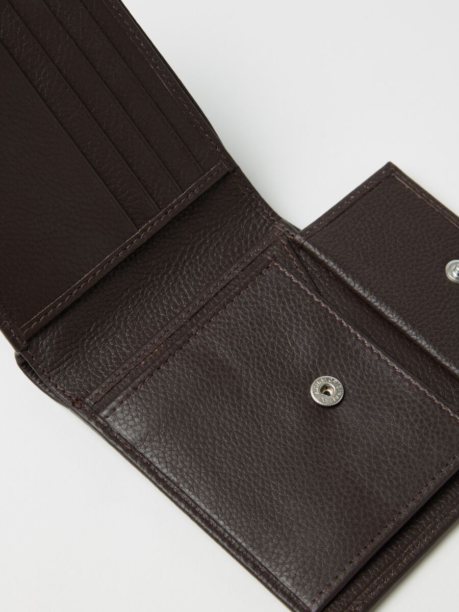 Textured-effect leather wallet_2