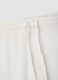 White pure viscose long trousers_5