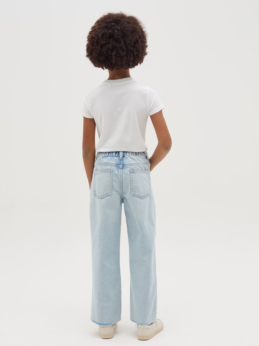 Culotte jeans with five pockets_2