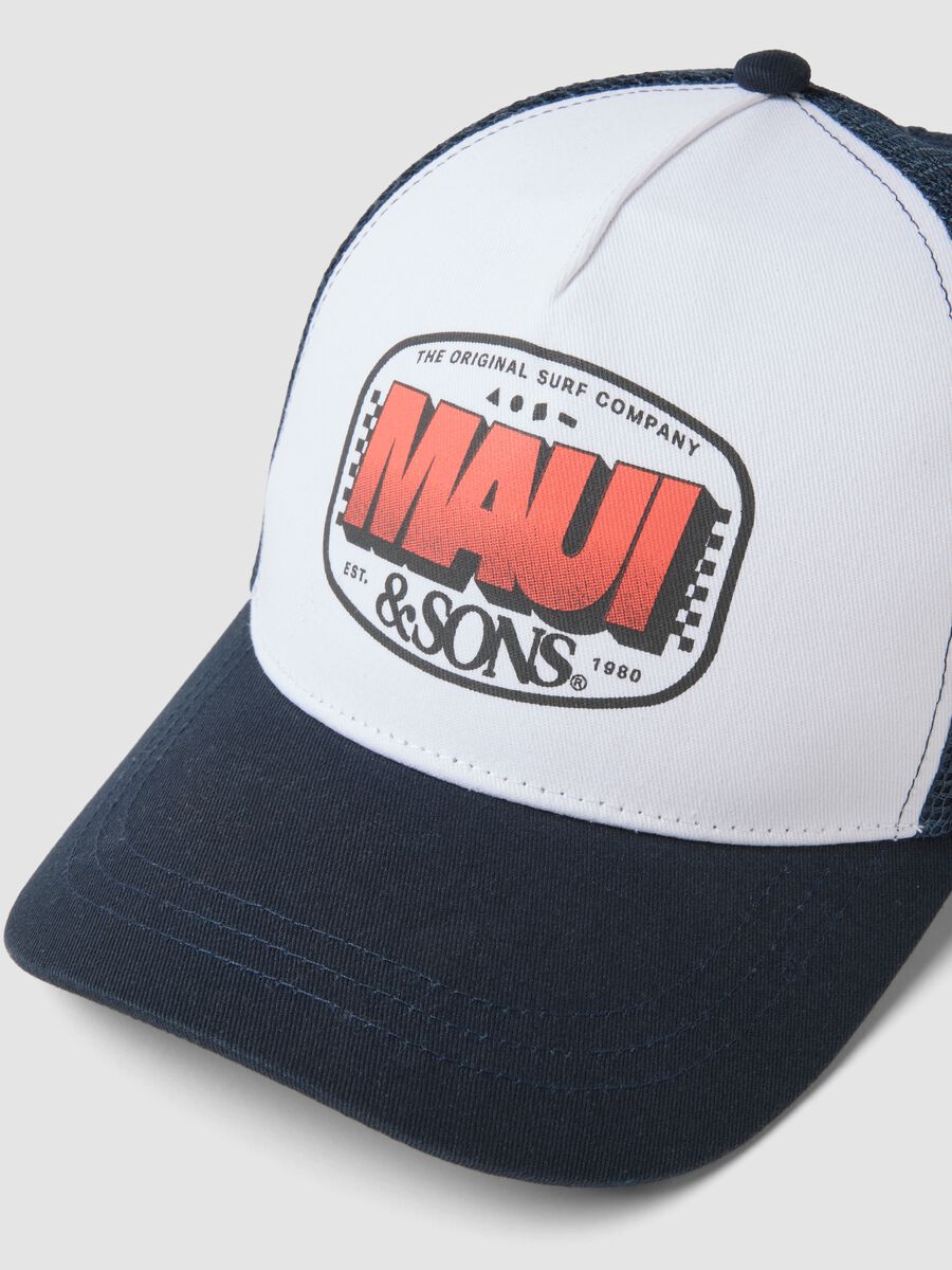 Cappello da baseball in puro cotone multicolor_1