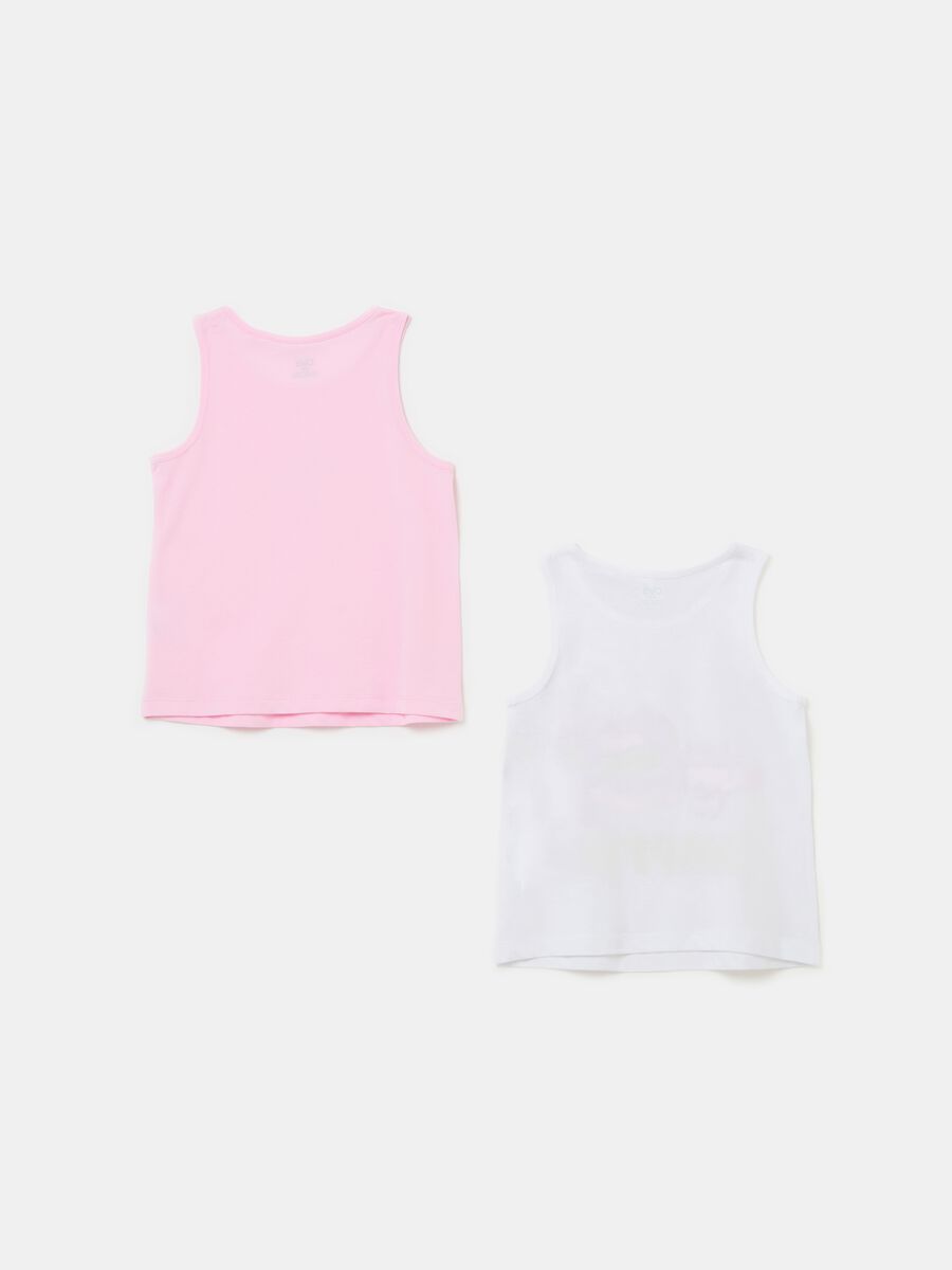 Two-pack cotton tank tops with print_1