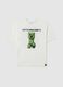 Boy's T-shirt in white pure cotton with print_3