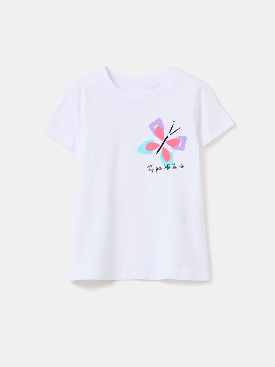 Printed cotton T-shirt_0