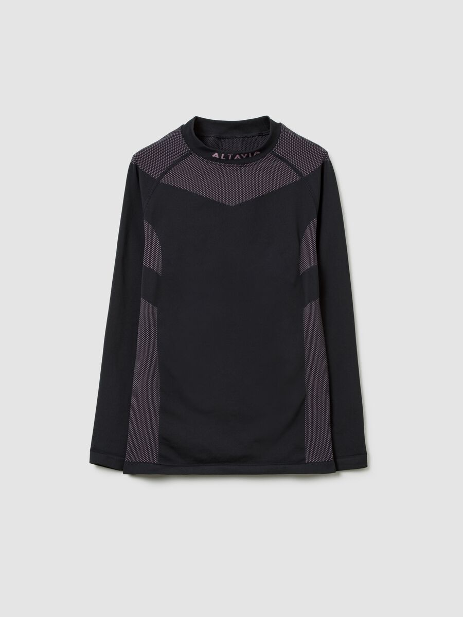 ALTAVIA WITH DEBORAH COMPAGNONI seamless long sleeve thermal t-shirt_4