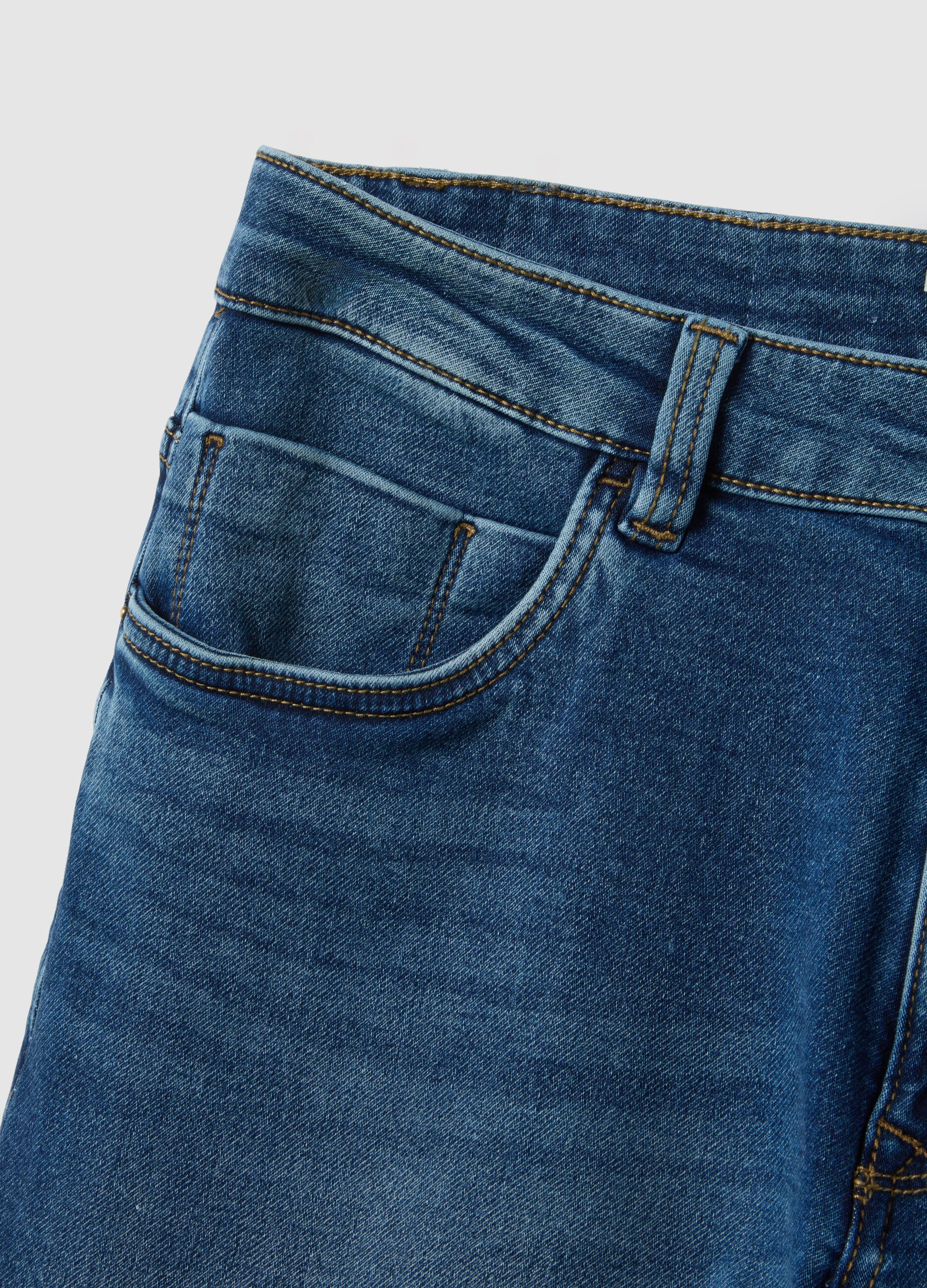 Jeans in denim blu slim fit