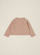 Pink cardigan with cotton flowers_1