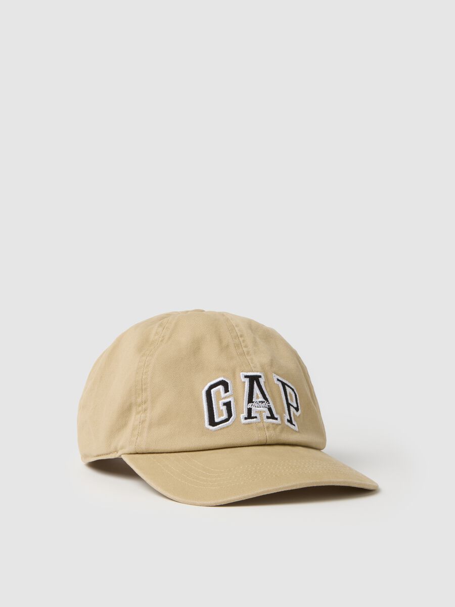 Baseball cap with Athletics logo embroidery_0
