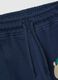 Children's navy cotton trousers, regular fit_2