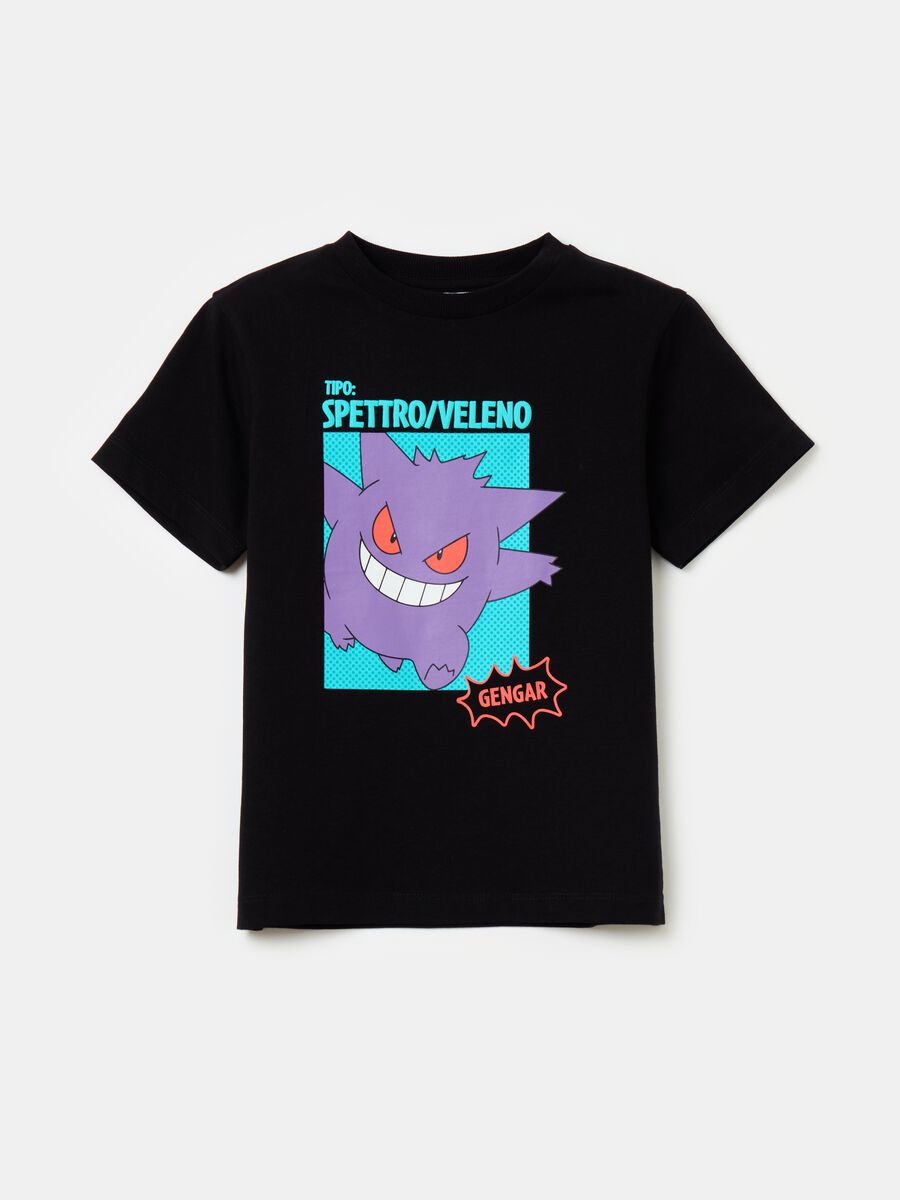 T-shirt with Pokémon Gengar print_0