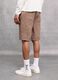 100% Linen Shorts Mocha_3
