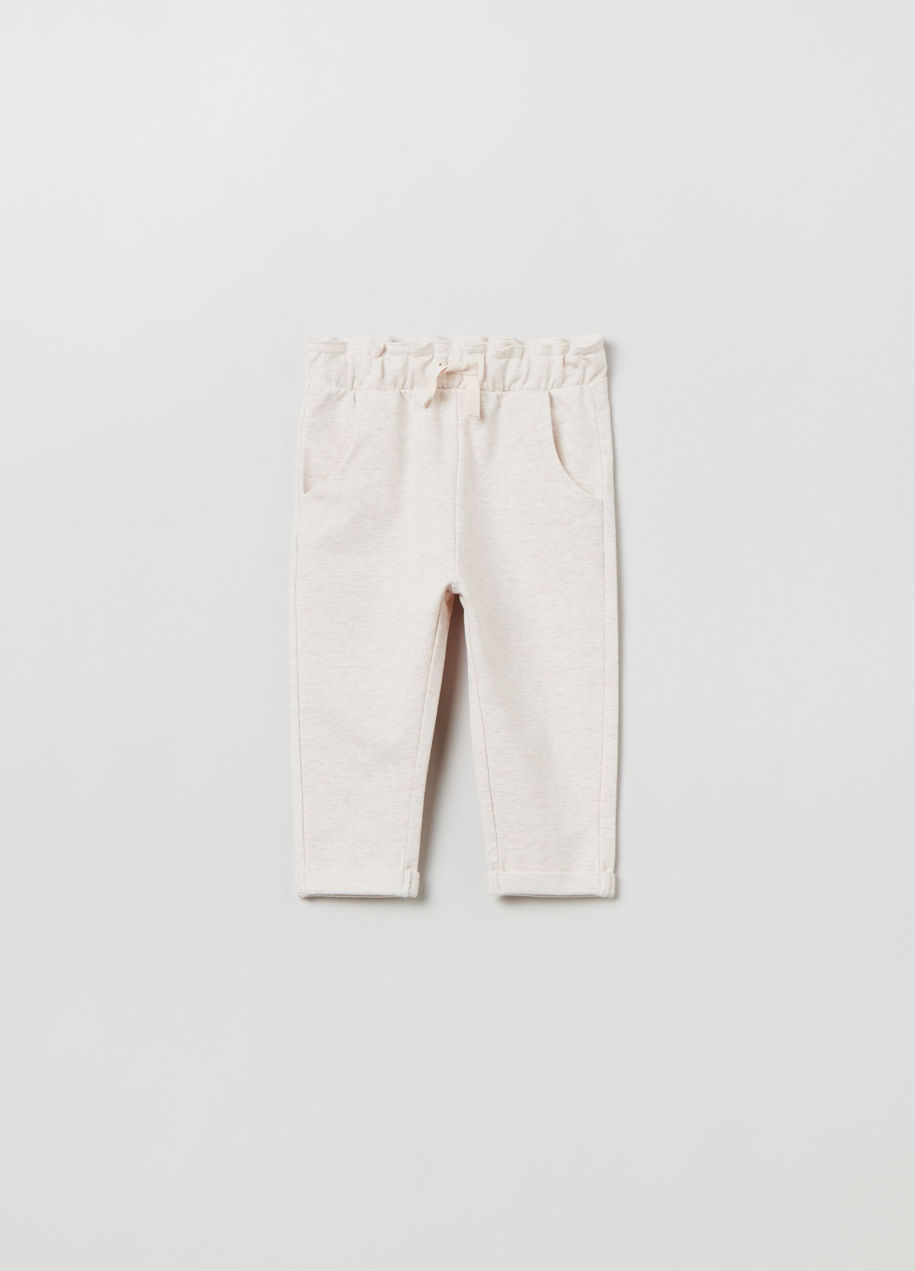 Joggers in French Terry con coulisse