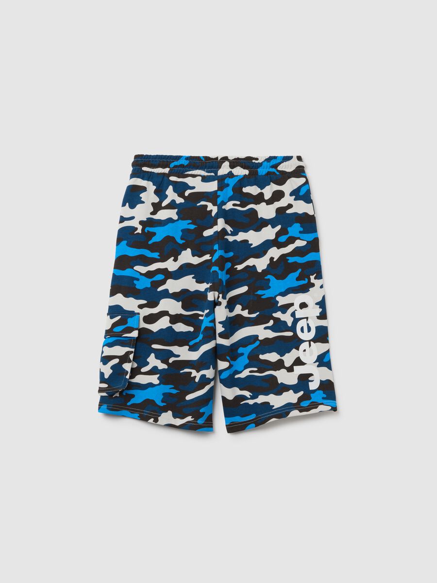 Children's Shorts in Pure Cotton Multicolor Regular Fit_4