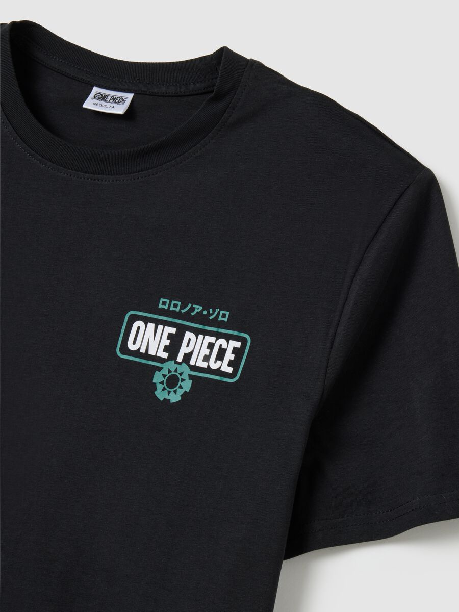 Men's pure cotton black regular fit t-shirt_1