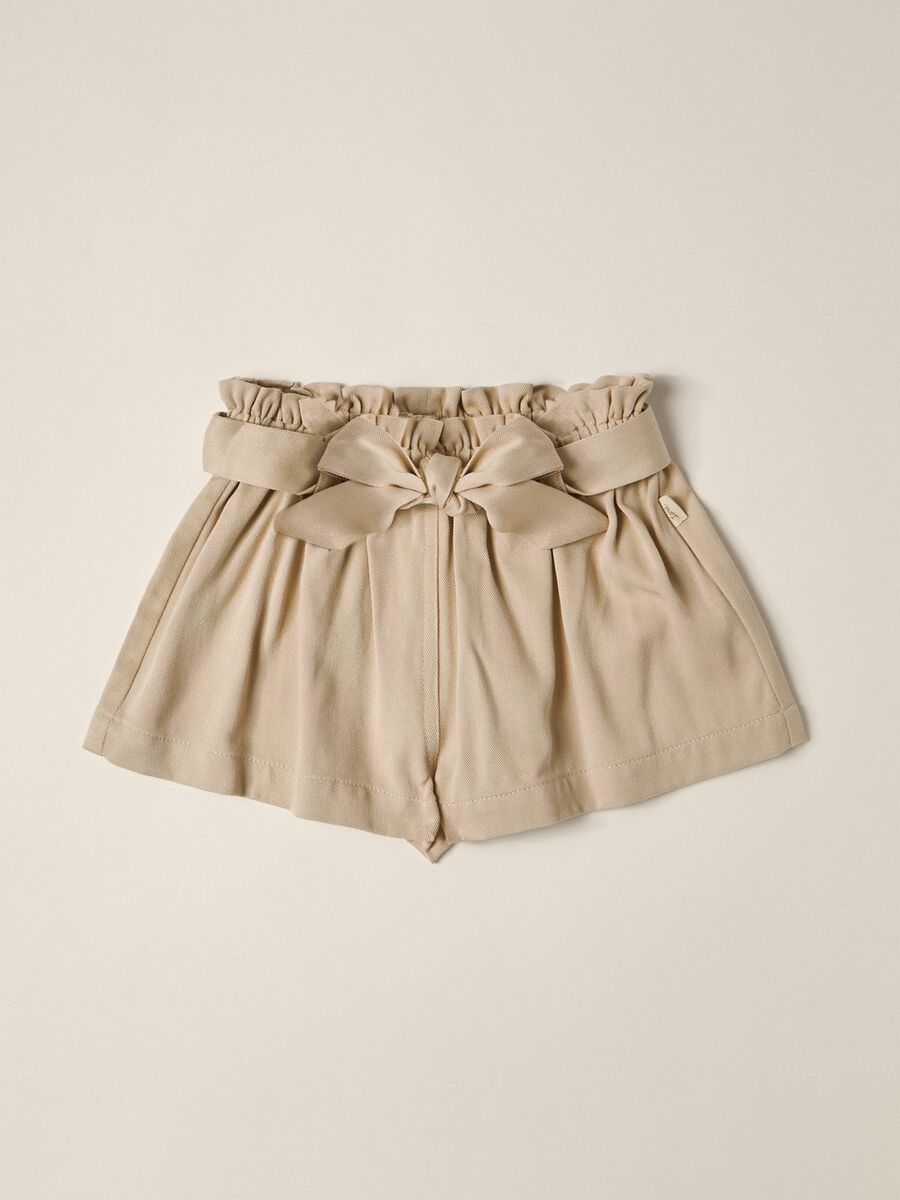 IANA Baby Pure Viscose Twill Shorts_0