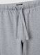 Children's grey pure cotton regular fit trousers_2