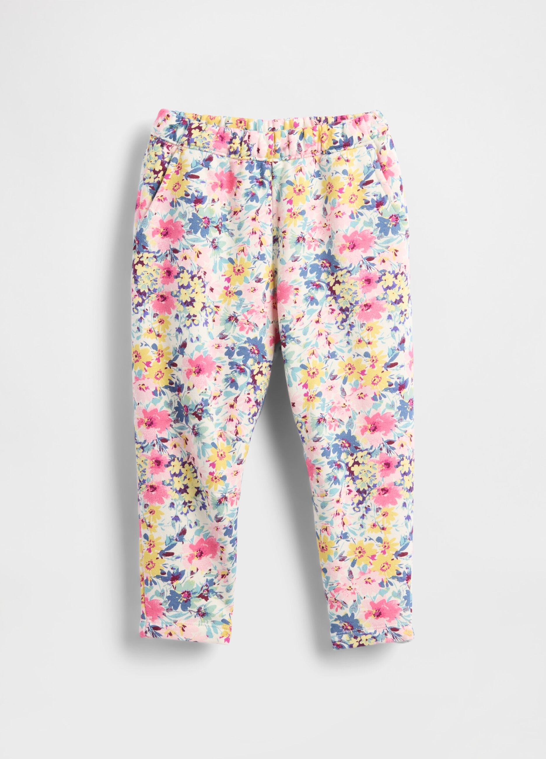 Pantaloni multicolor in cotone