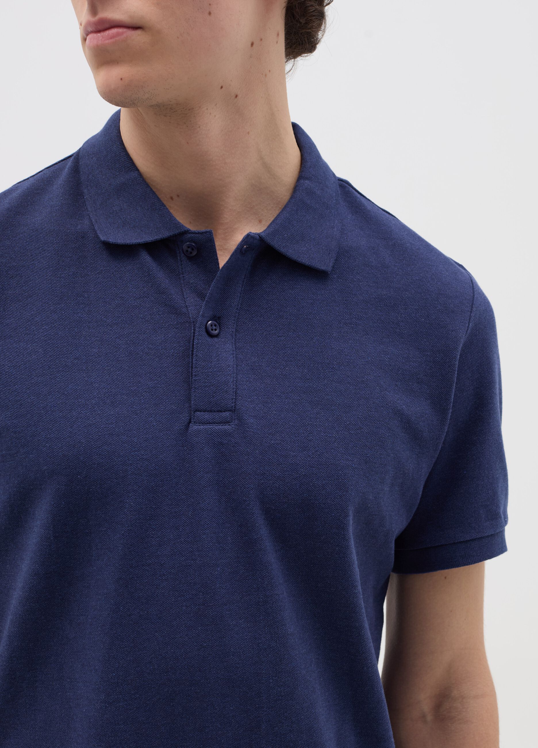 Polo regular fit in cotone 