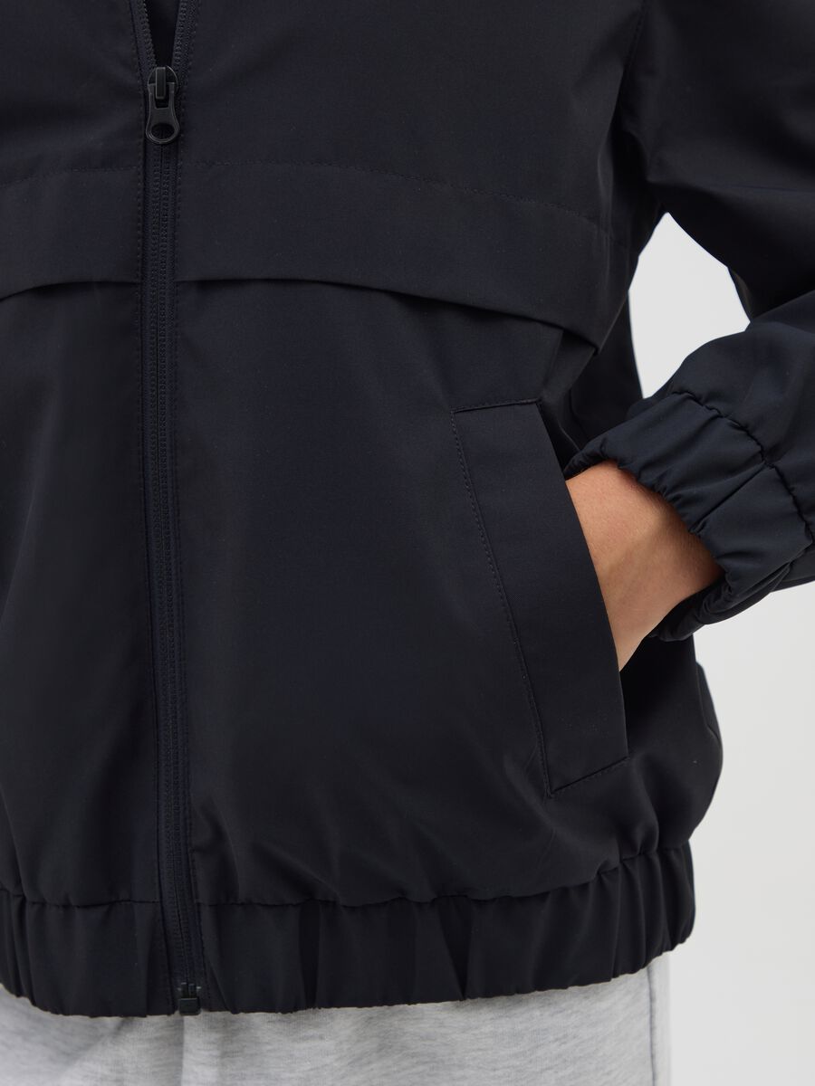 Giacca da ragazza in nero regular fit_2