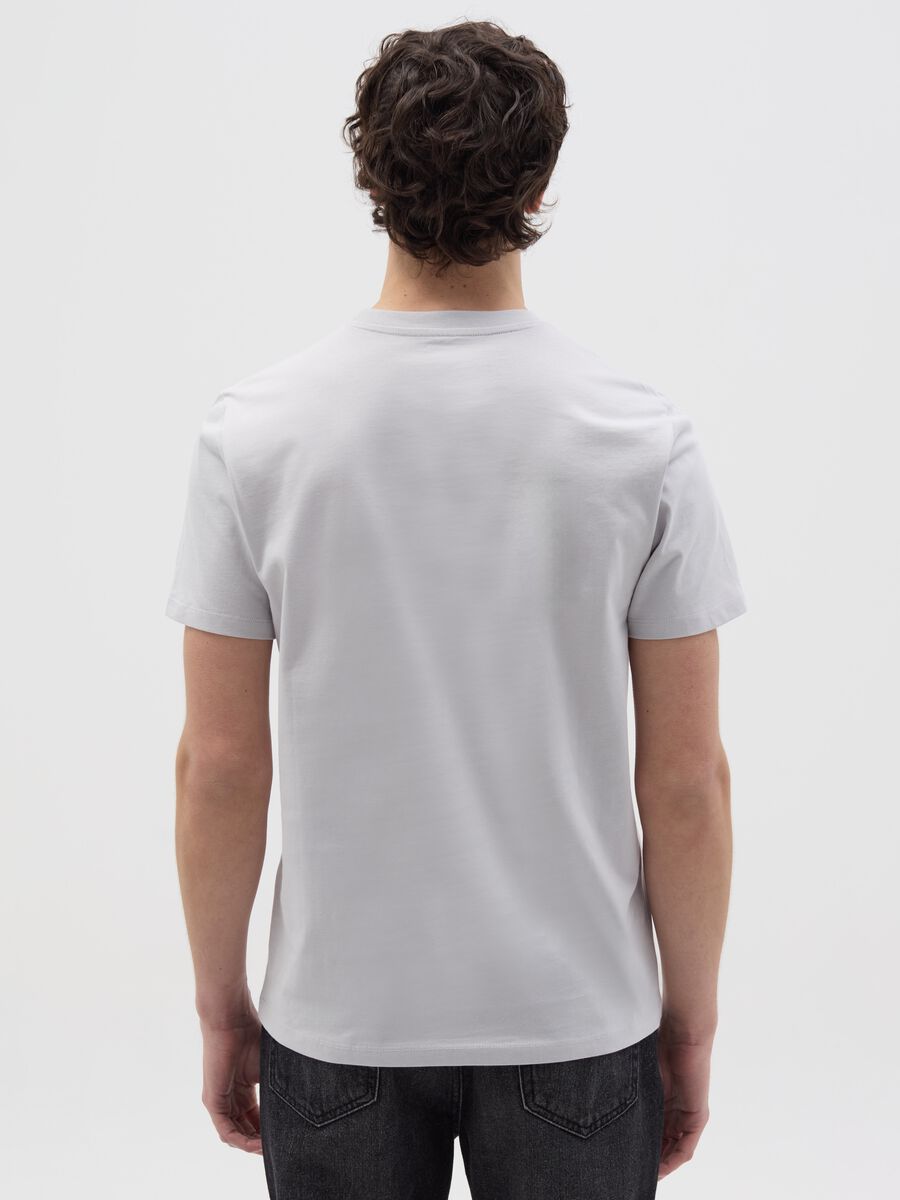 Organic cotton T-shirt with round neck_3