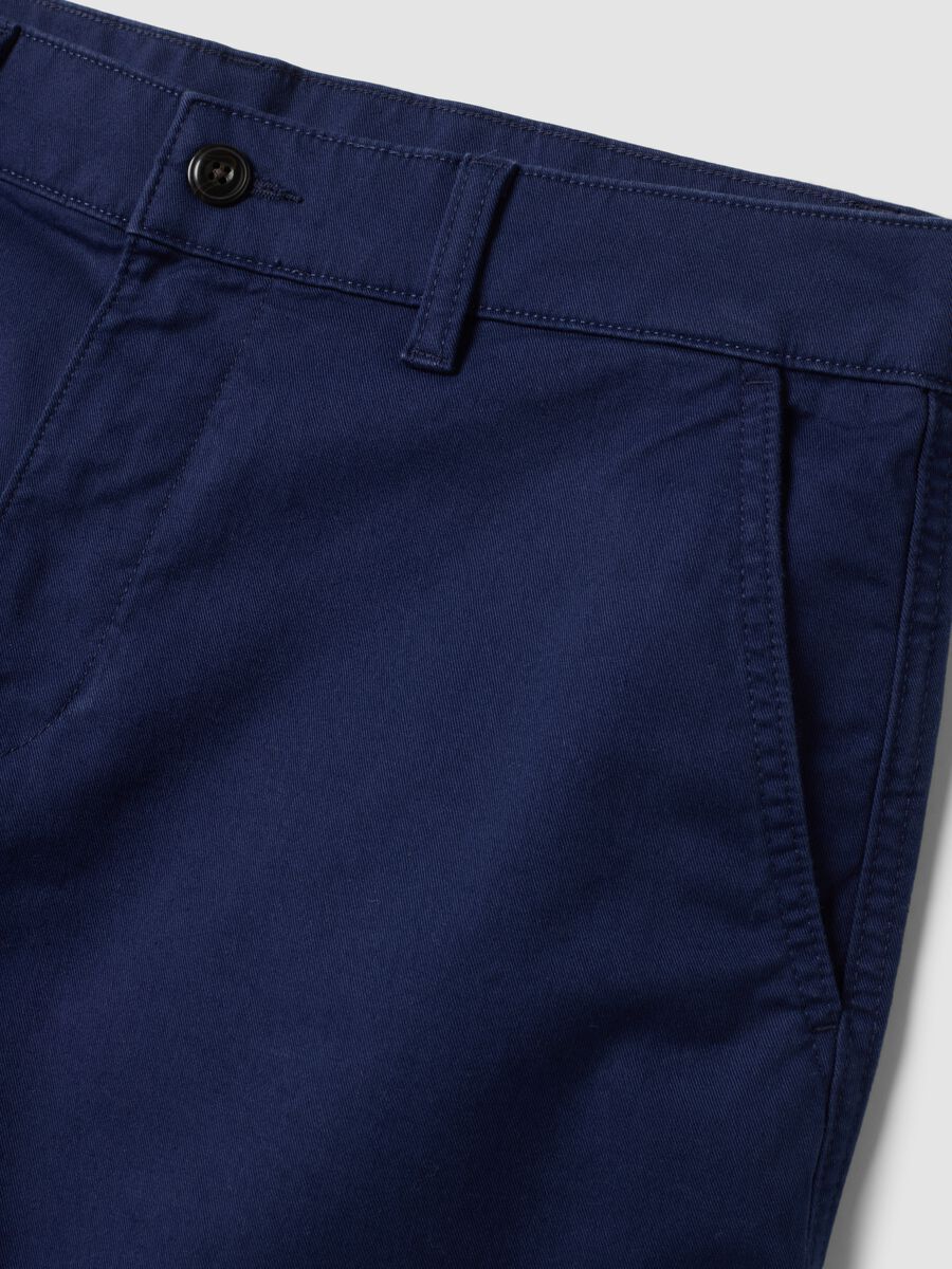 Stretch cotton shorts_2