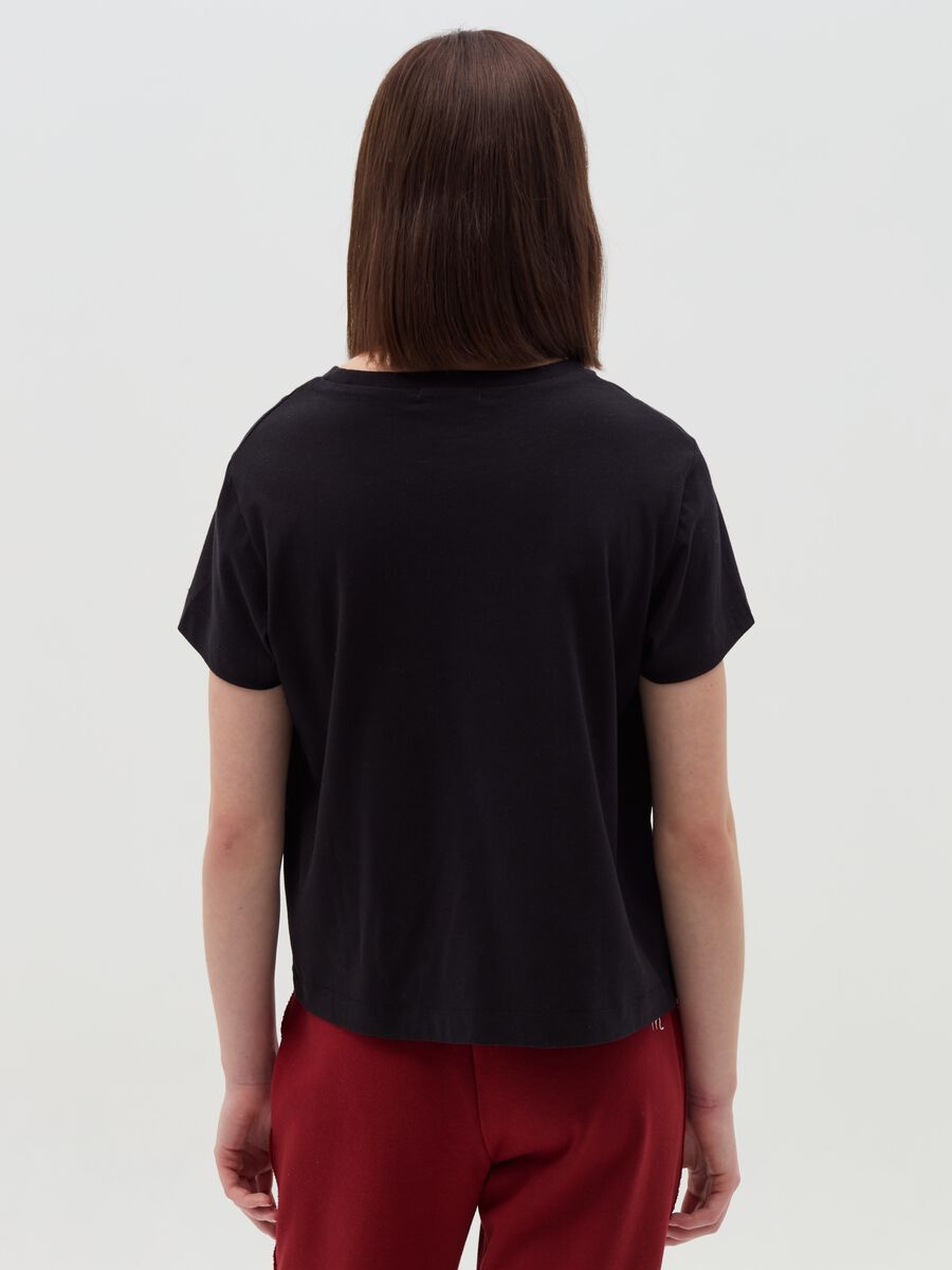 Cotton T-shirt with print_2
