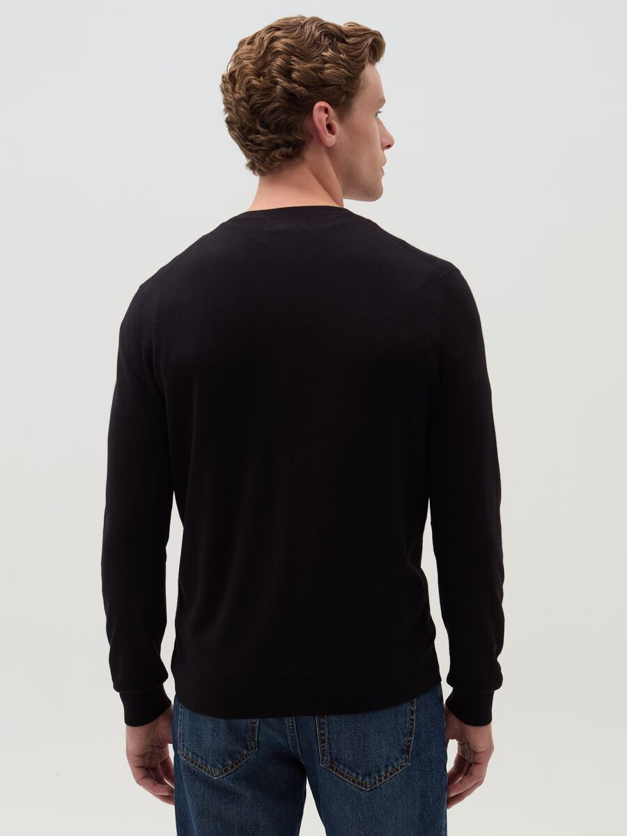 V-neck cardigan_2
