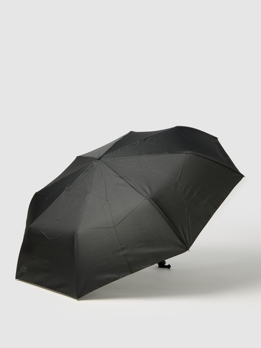 Compact Black Umbrella_0