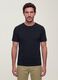 The Iconic Tee blue pure cotton short-sleeve relaxed fit T-shirt_2
