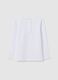 Girls' white cotton top regular fit_1