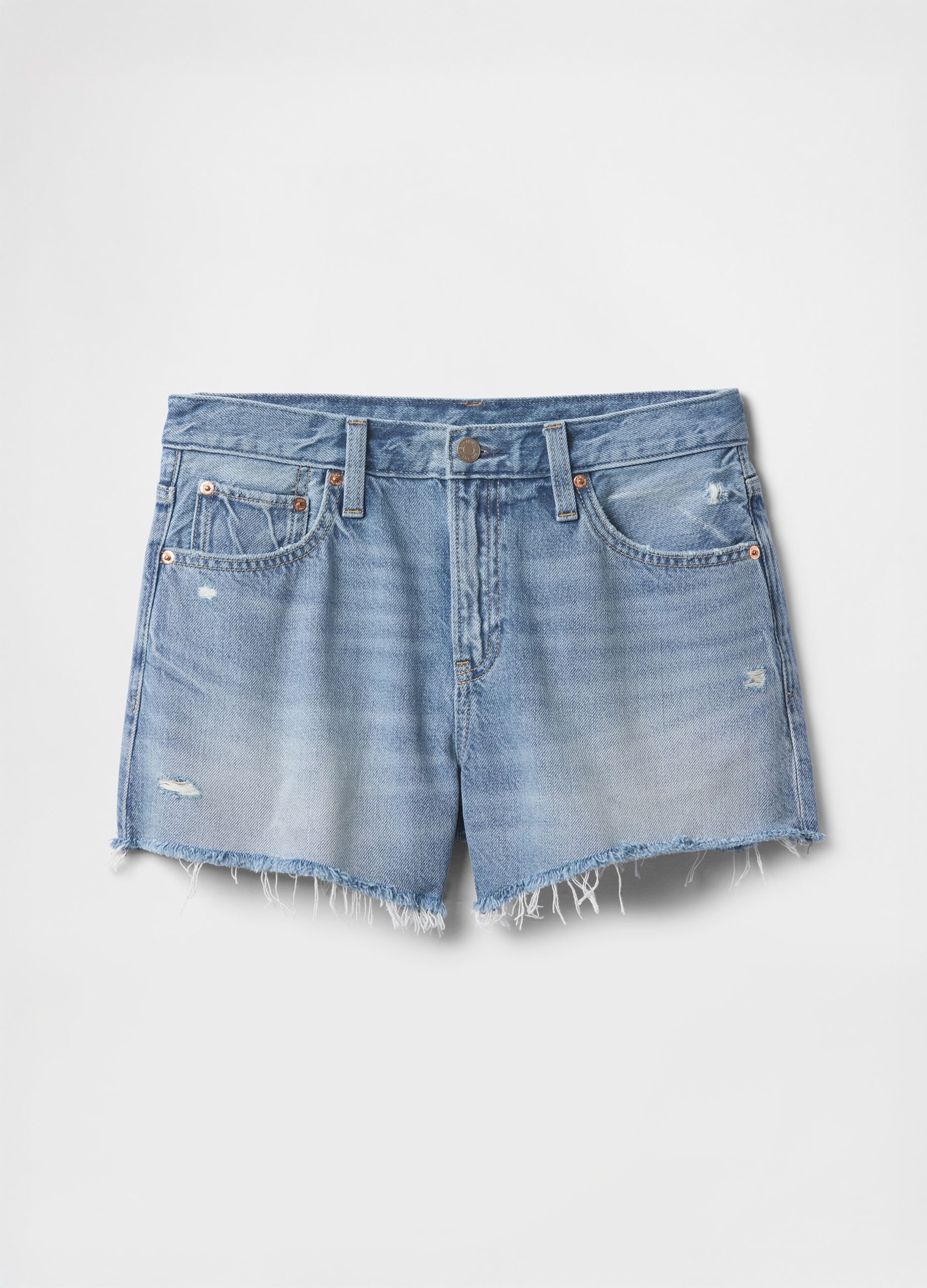 Light Denim Shorts