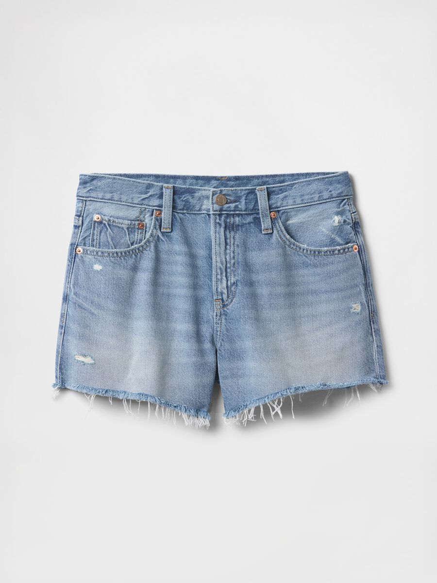 Shorts in denim chiaro_4